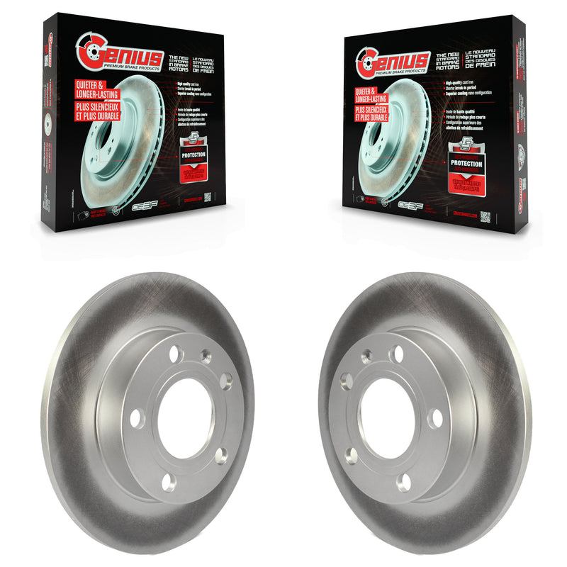 Genius KG-100498 Disc Brake Rotor for 1993-2006 Audi A4, Audi A4 Quattro and More - Rear