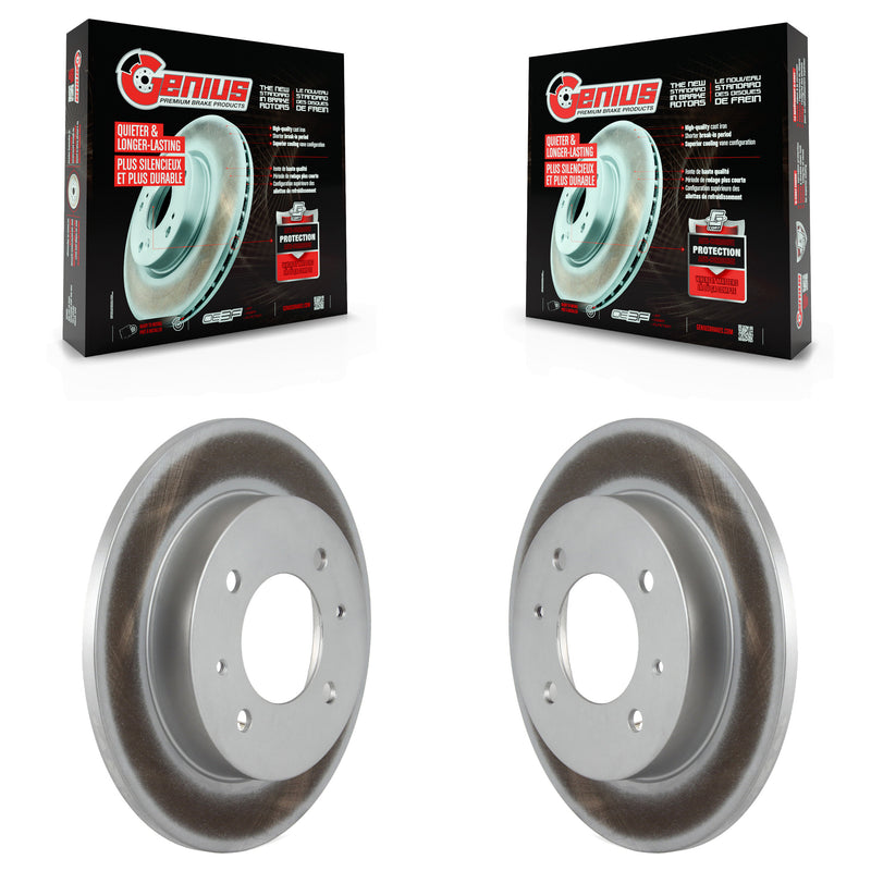 Genius KG-100501 Disc Brake Rotor for 1996-2006 Hyundai Elantra, Hyundai Tiburon - Rear