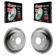Genius KG-100503 Disc Brake Rotor for 1997-2006 Honda Civic, Acura RSX and More - Rear