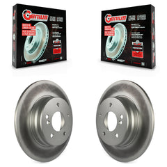 Genius KG-100505 Disc Brake Rotor for 1995-2011 Mercedes-Benz SLK300, Mercedes-Benz SLK280 and More - Rear