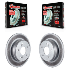 Genius KG-100506 Disc Brake Rotor for 1995-2011 Mercedes-Benz SLK300, Chrysler Crossfire and More - Rear