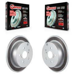 Genius KG-100510 Disc Brake Rotor for 2000-2010 Scion tC, Toyota Corolla and More - Rear
