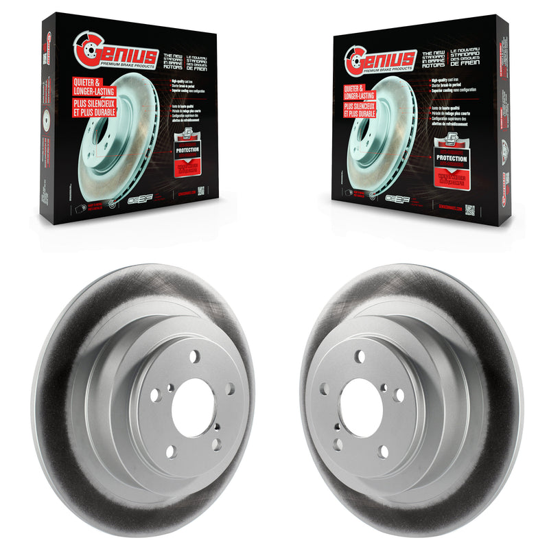 Genius KG-100511 Disc Brake Rotor for 1999-2006 Subaru Baja, Subaru Legacy, Subaru Outback - Rear