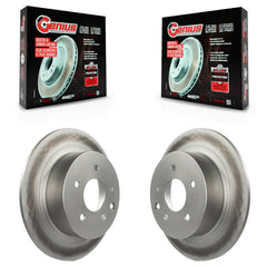 Genius KG-100517 Disc Brake Rotor for 2002-2024 Nissan Altima, Nissan Juke and More - Rear