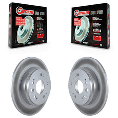 Genius KG-100518 Disc Brake Rotor for 2002-2004 Honda CR-V - Rear