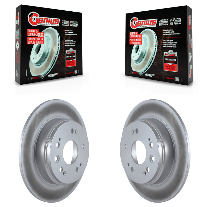 Genius KG-100518 Disc Brake Rotor for 2002-2004 Honda CR-V - Rear