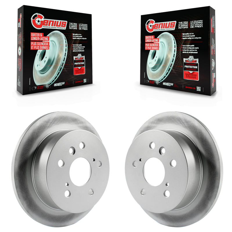 Genius KG-100519 Disc Brake Rotor for 2002-2008 Toyota Avalon, Lexus ES330 and More - Rear