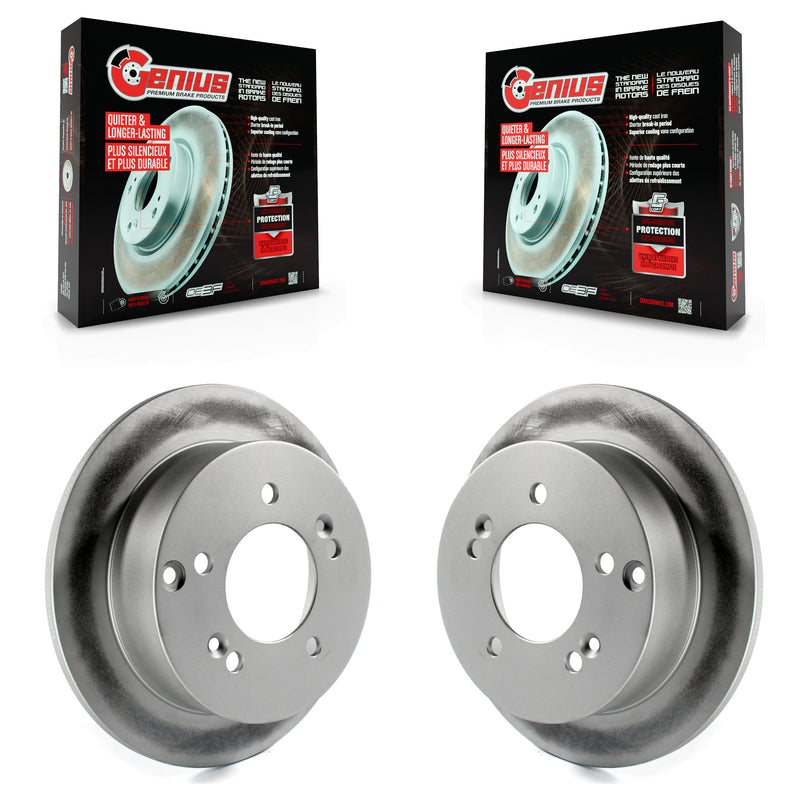 Genius KG-100523 Disc Brake Rotor for 2001-2010 Kia Magentis, Kia Optima and More - Rear