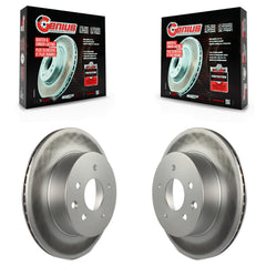 Genius KG-100525 Disc Brake Rotor for 2002-2024 Nissan Rogue Sport, Nissan Rogue and More - Rear