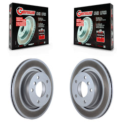Genius KG-100527 Disc Brake Rotor for 1996-2006 BMW 325Ci, BMW 325i and More - Rear