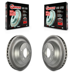 Genius KG-100540 Disc Brake Rotor for 2003-2018 Porsche Cayenne, Audi Q7, Volkswagen Touareg - Rear
