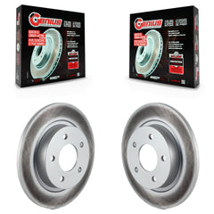 Genius KG-100545 Disc Brake Rotor for 2004-2013 Mazda 3 Sport, Mazda 3 - Rear