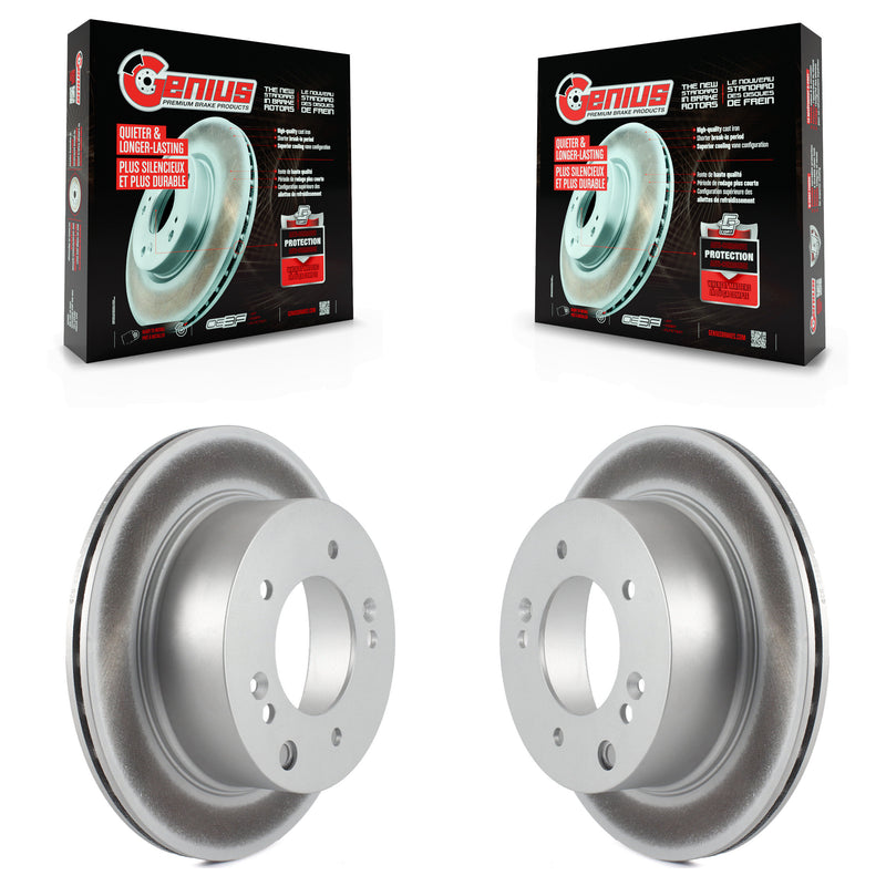 Genius KG-100548 Disc Brake Rotor for 2003-2006 Kia Sorento - Rear