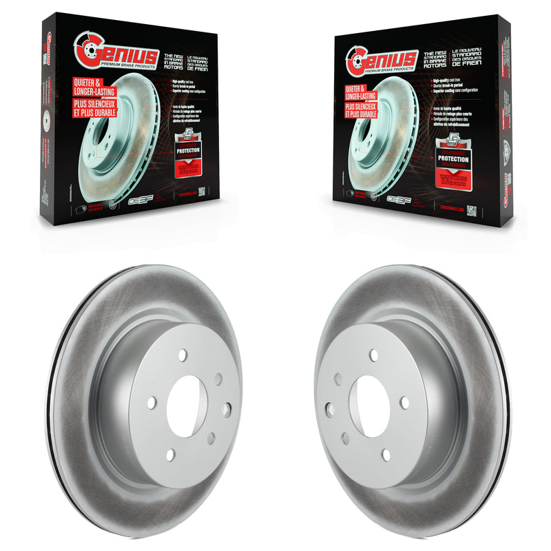 Genius KG-100551 Disc Brake Rotor for 2005-2024 Nissan Z, Nissan Maxima and More - Rear