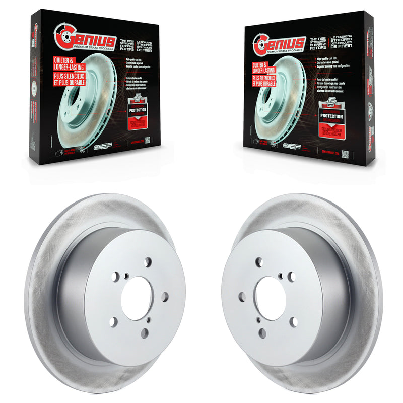 Genius KG-100557 Disc Brake Rotor for 2005-2009 Subaru Legacy, Subaru Outback - Rear