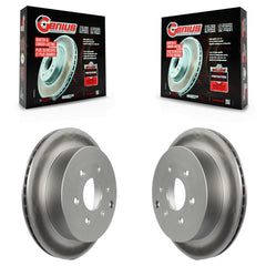 Genius KG-100558 Disc Brake Rotor for 2005-2024 Suzuki Equator, Nissan Frontier, Nissan Xterra - Rear