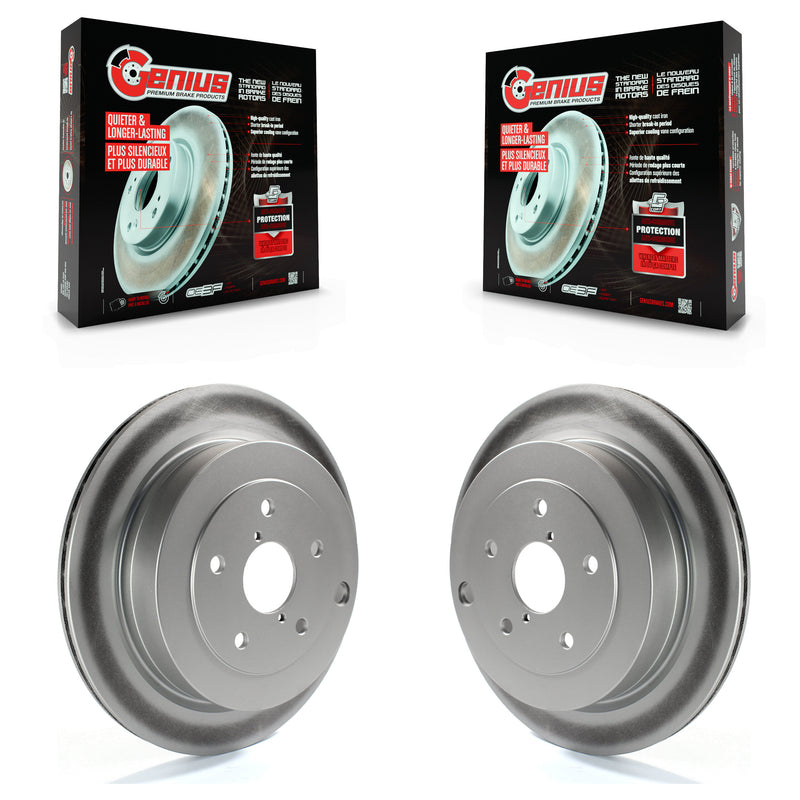 Genius KG-100559 Disc Brake Rotor for 2006-2014 Subaru Tribeca, Subaru B9 Tribeca - Rear