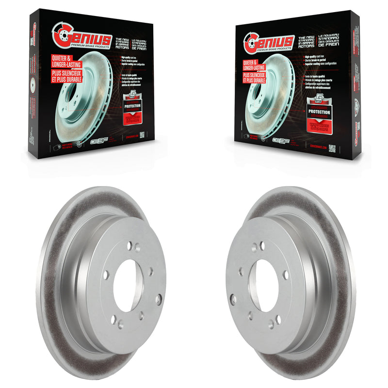 Genius KG-100564 Disc Brake Rotor for 2006-2010 Hyundai Azera, Kia Amanti - Rear