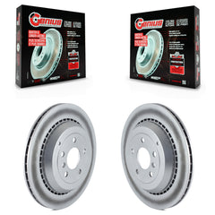 Genius KG-100568 Disc Brake Rotor for 2005-2012 Mercedes-Benz GL350, Mercedes-Benz GL550 and More - Rear