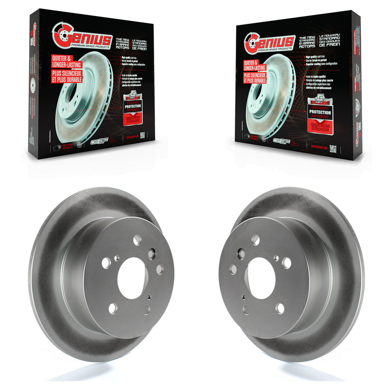 Genius KG-100573 Disc Brake Rotor for 2007-2012 Toyota Avalon, Lexus ES350, Toyota Camry - Rear