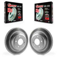 Genius KG-100579 Disc Brake Rotor for 2006-2015 BMW 335i, BMW 335i xDrive and More - Rear
