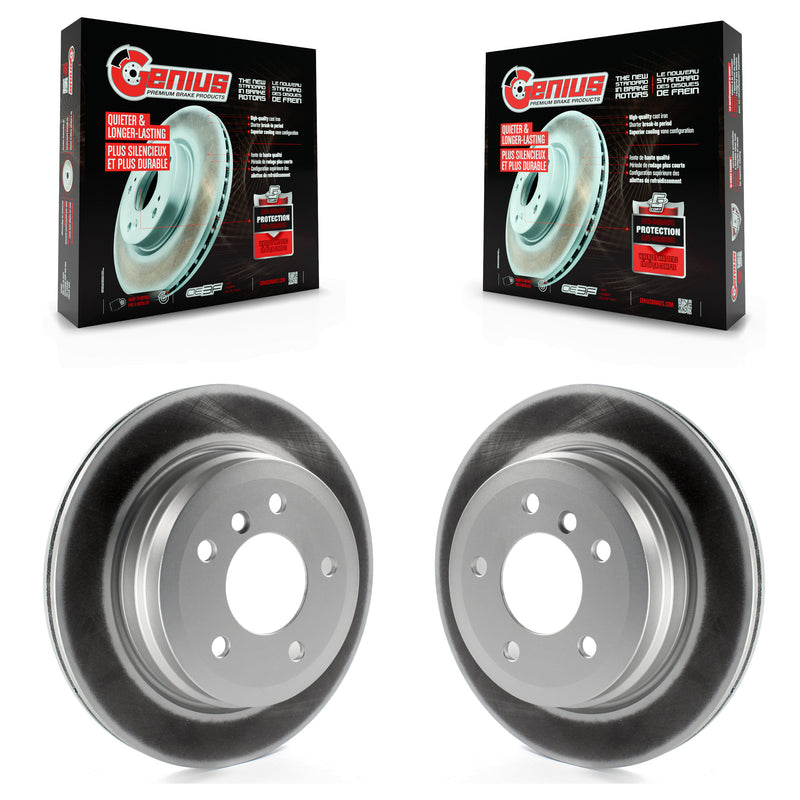 Genius KG-100583 Disc Brake Rotor for 2006-2015 BMW X1, BMW 328i and More - Rear