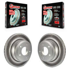 Genius KG-100584 Disc Brake Rotor for 2006-2010 BMW 528i, BMW 528i xDrive and More - Rear