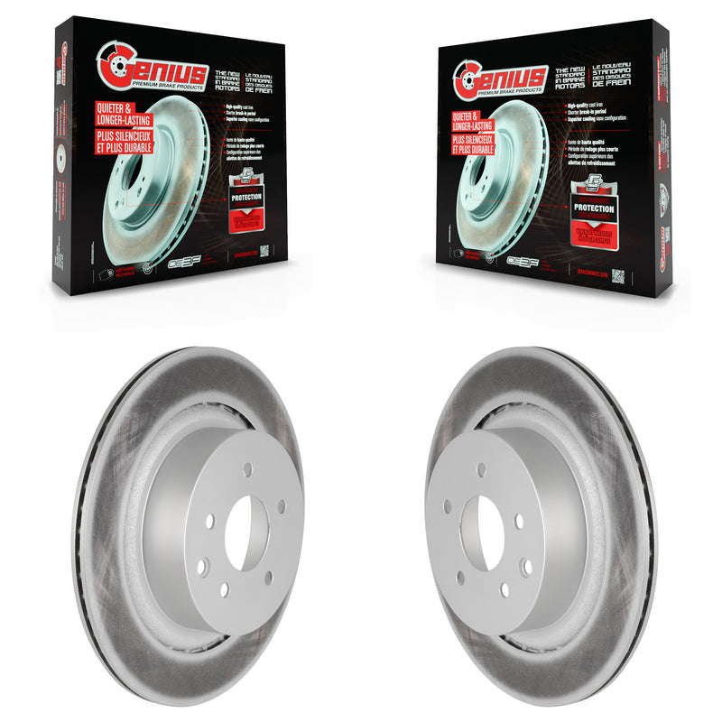 Genius KG-100592 Disc Brake Rotor for 2007-2015 INFINITI Q60, INFINITI G37, INFINITI G35 - Rear