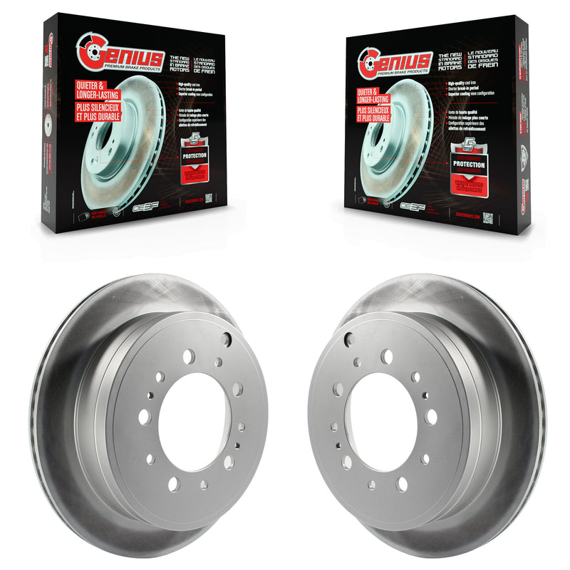 Genius KG-100595 Disc Brake Rotor for 2007-2022 Lexus LX570, Toyota Land Cruiser and More - Rear