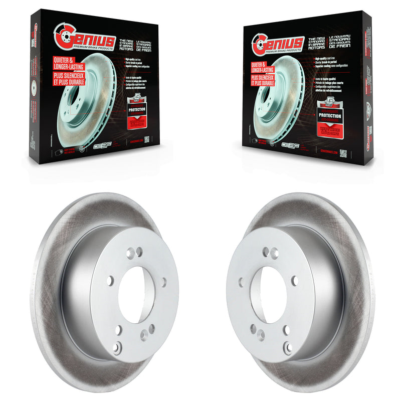 Genius KG-100599 Disc Brake Rotor for 2007-2012 Kia Rondo - Rear