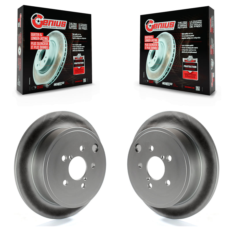Genius KG-100606 Disc Brake Rotor for 2008-2016 Scion FR-S, Subaru BRZ and More - Rear