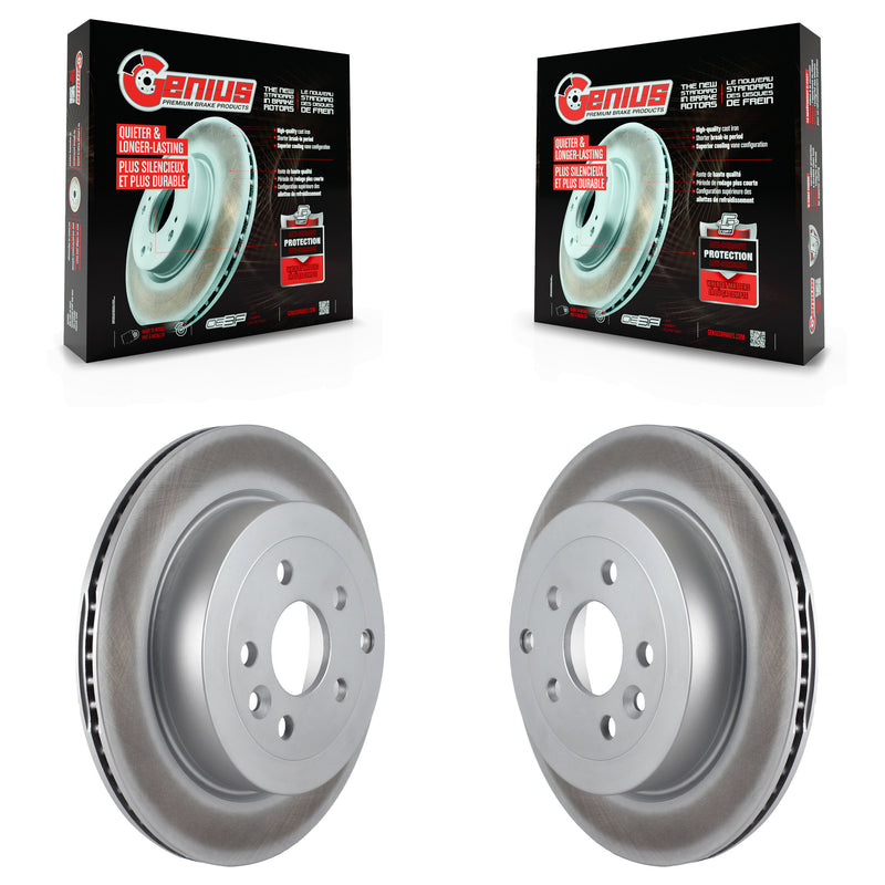 Genius KG-100607 Disc Brake Rotor for 2008-2012 Land Rover LR2 - Rear