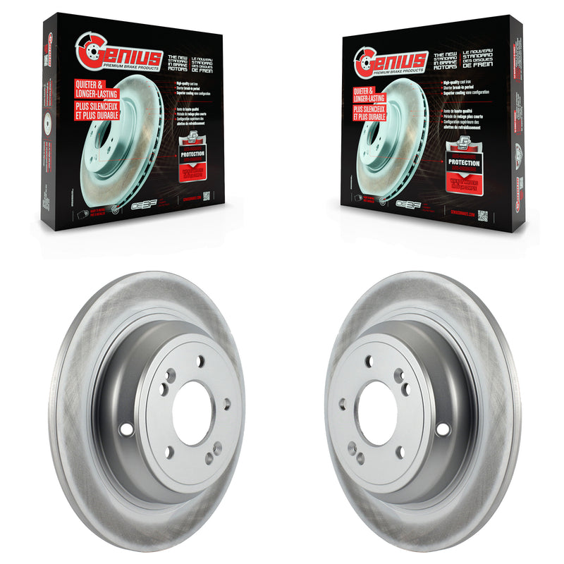 Genius KG-100615 Disc Brake Rotor for 2009-2020 Genesis G80, Kia K900, Hyundai Genesis - Rear
