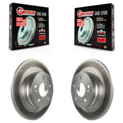 Genius KG-100618 Disc Brake Rotor for 2008-2015 Mercedes-Benz C250, Mercedes-Benz C230, Mercedes-Benz C300 - Rear