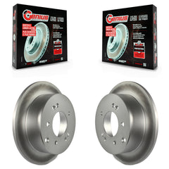 Genius KG-100621 Disc Brake Rotor for 2010-2013 Kia Forte5, Kia Forte and More - Rear