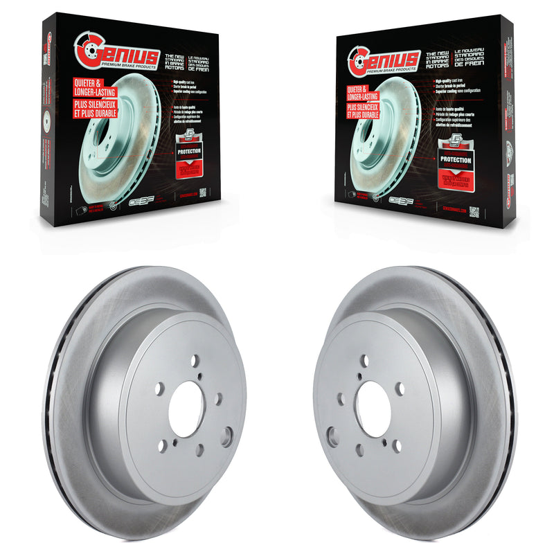 Genius KG-100628 Disc Brake Rotor for 2010-2024 Subaru BRZ, Toyota GR86 and More - Rear