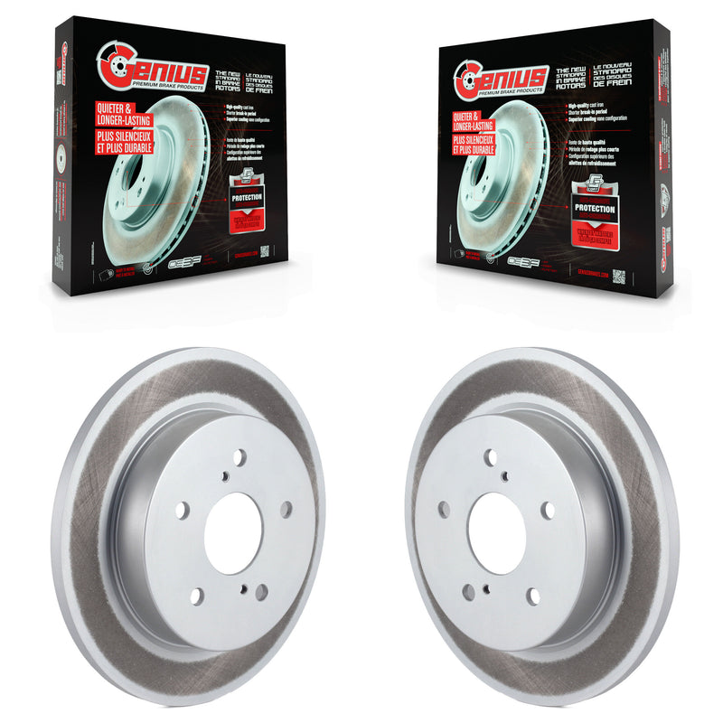 Genius KG-100632 Disc Brake Rotor for 2010-2013 Suzuki Kizashi - Rear