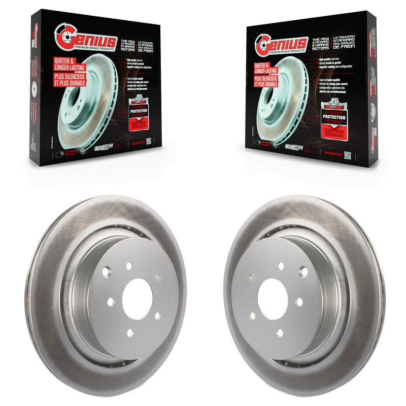 Genius KG-100644 Disc Brake Rotor for 2009-2024 INFINITI Q60, INFINITI Q70L and More - Rear