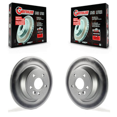 Genius KG-100645 Disc Brake Rotor for 2012-2015 Land Rover Range Rover Evoque - Rear