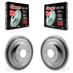 Genius KG-100657 Disc Brake Rotor for 2013-2024 Mitsubishi Eclipse Cross, Mitsubishi Outlander PHEV and More - Rear