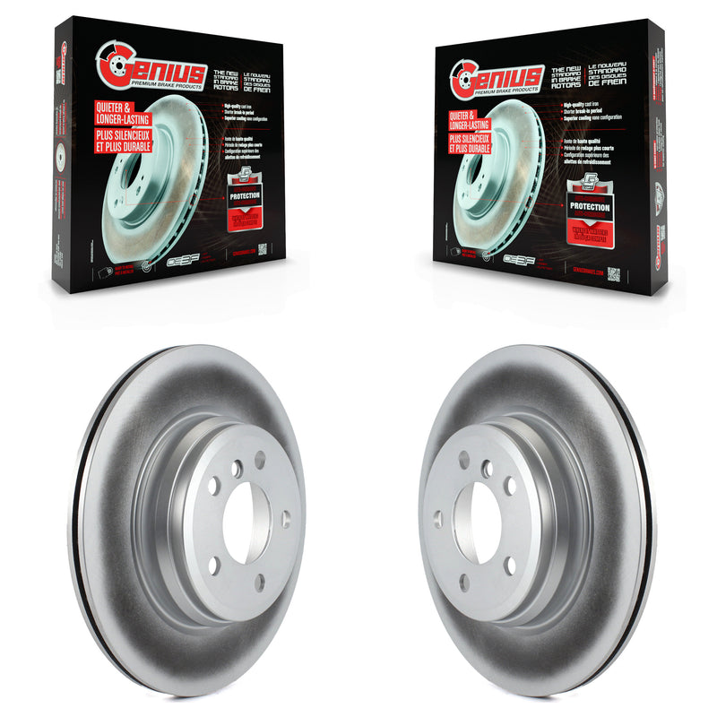 Genius KG-100659 Disc Brake Rotor for 2012-2020 BMW 330i, BMW 330i GT xDrive and More - Rear