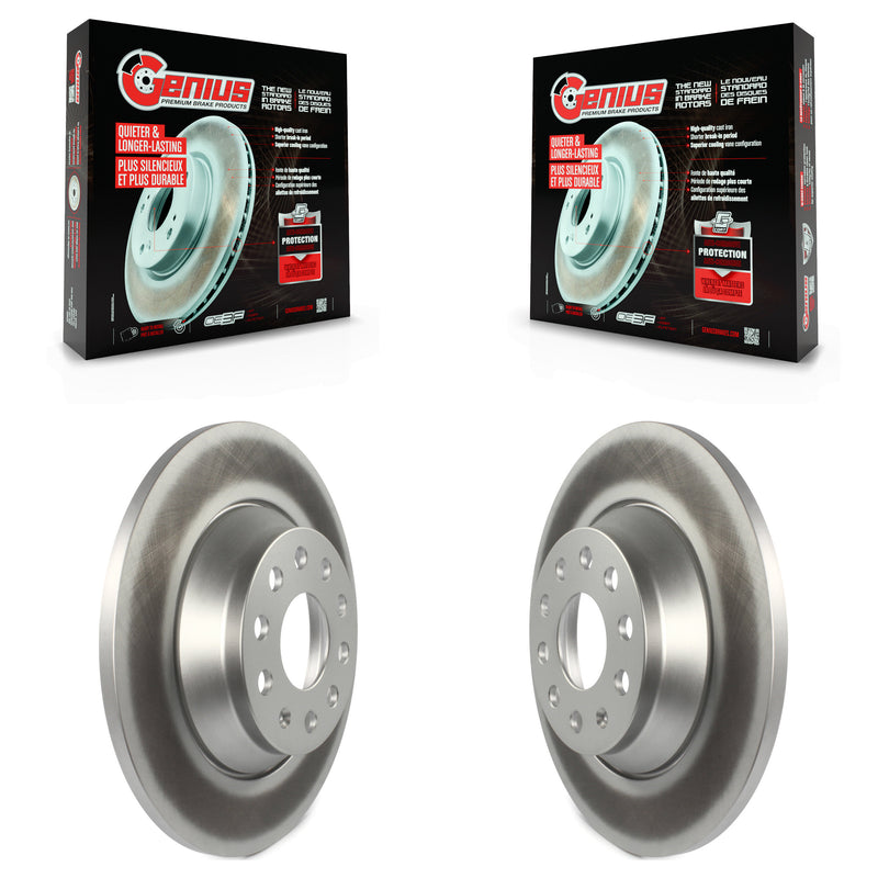 Genius KG-100665 Disc Brake Rotor for 2016-2025 Audi Q3, Volkswagen Jetta and More - Rear