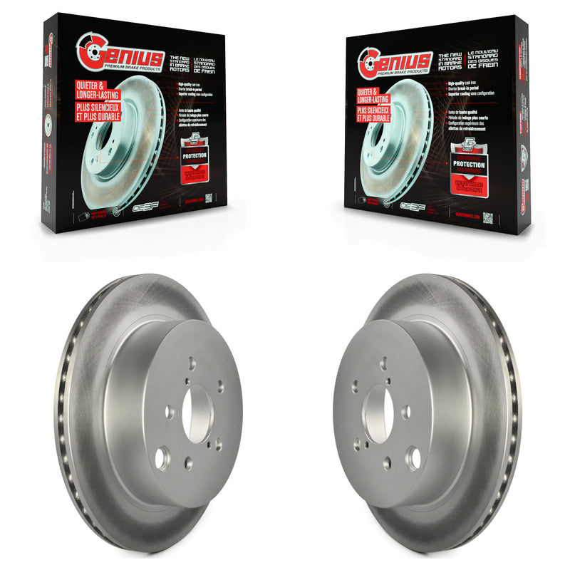 Genius KG-100666 Disc Brake Rotor for 2014-2018 Subaru Forester - Rear