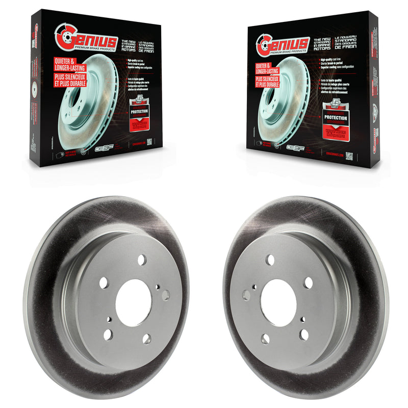 Genius KG-100674 Disc Brake Rotor for 2015-2024 Toyota Camry, Toyota Prius and More - Rear