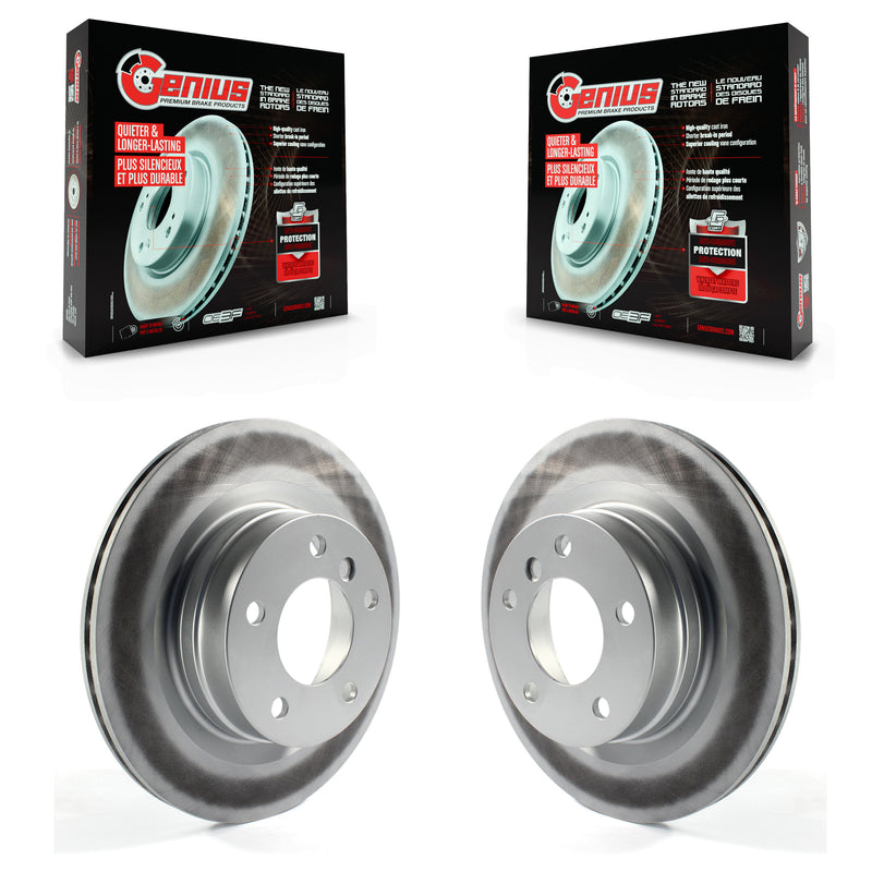Genius KG-100675 Disc Brake Rotor for 2012-2021 BMW 230i, BMW 230i xDrive and More - Rear