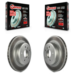 Genius KG-100681 Disc Brake Rotor for 2011-2016 BMW 535d, BMW 535d xDrive and More - Rear