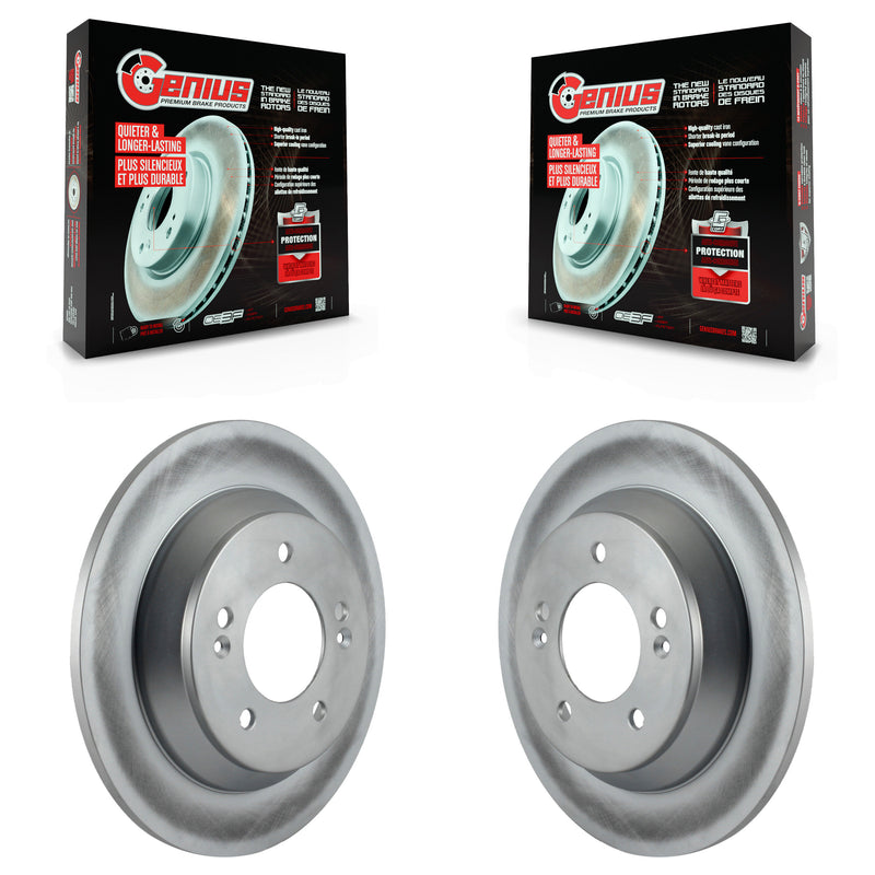 Genius KG-100683 Disc Brake Rotor for 2014-2017 Kia Rondo - Rear