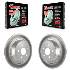 Genius KG-100684 Disc Brake Rotor for 2015-2024 Ford Police Interceptor Utility, Ford Edge and More - Rear