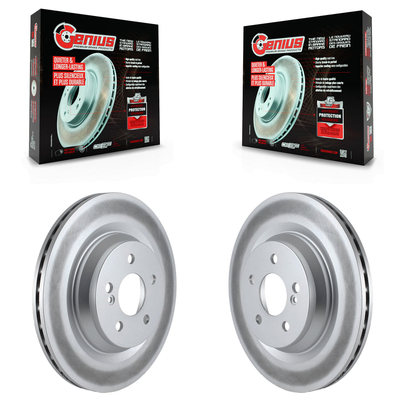 Genius KG-100688 Disc Brake Rotor for 2007-2014 Mercedes-Benz S350, Mercedes-Benz S550 and More - Rear