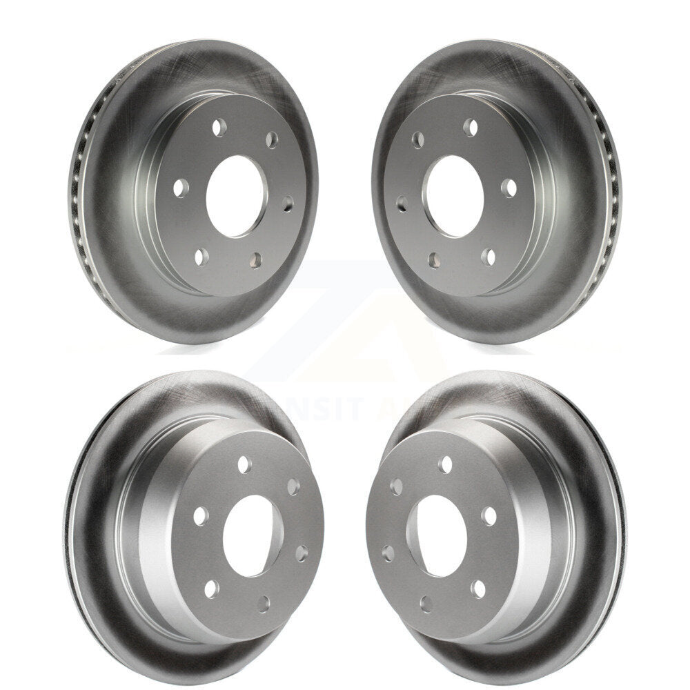 Genius KG-100696 Disc Brake Rotor for 1999-2007 Chevrolet Silverado 1500 Classic, GMC Sierra 1500 Classic and More - Front and Rear